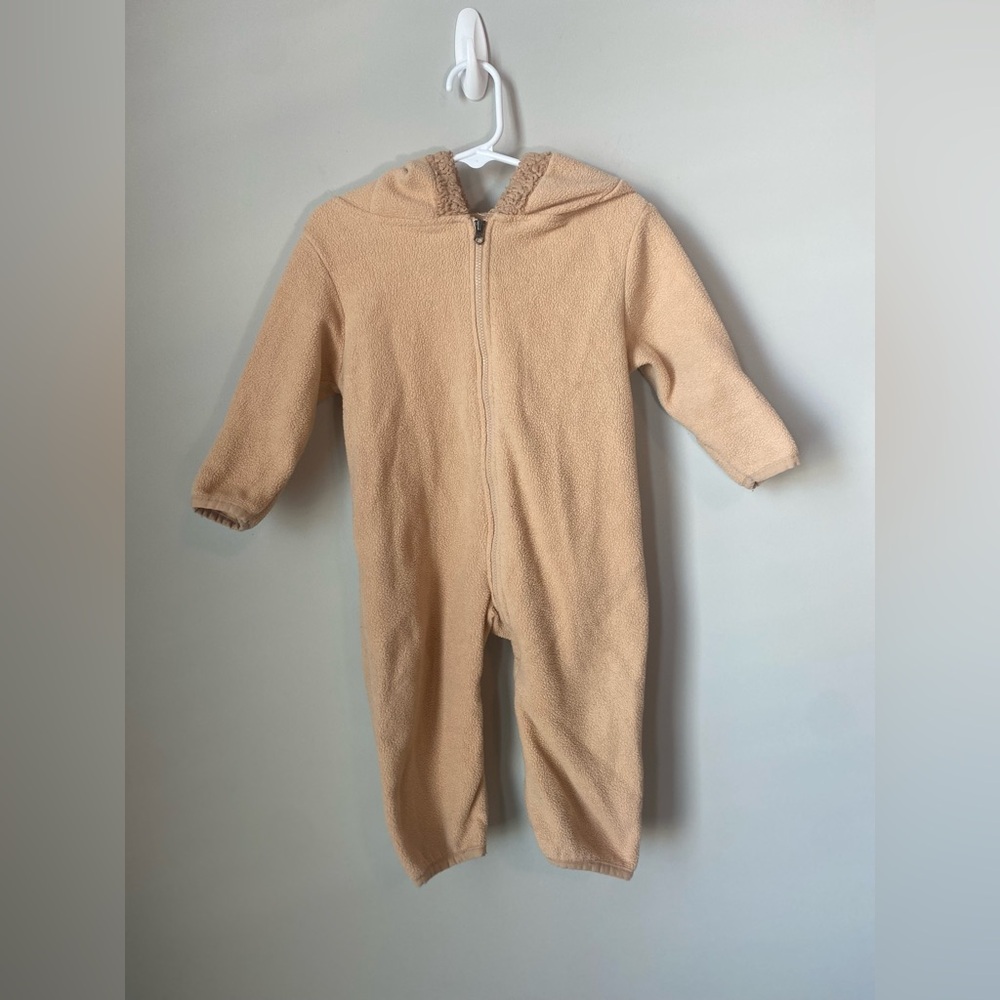 Brown Bear Onesie with Hood